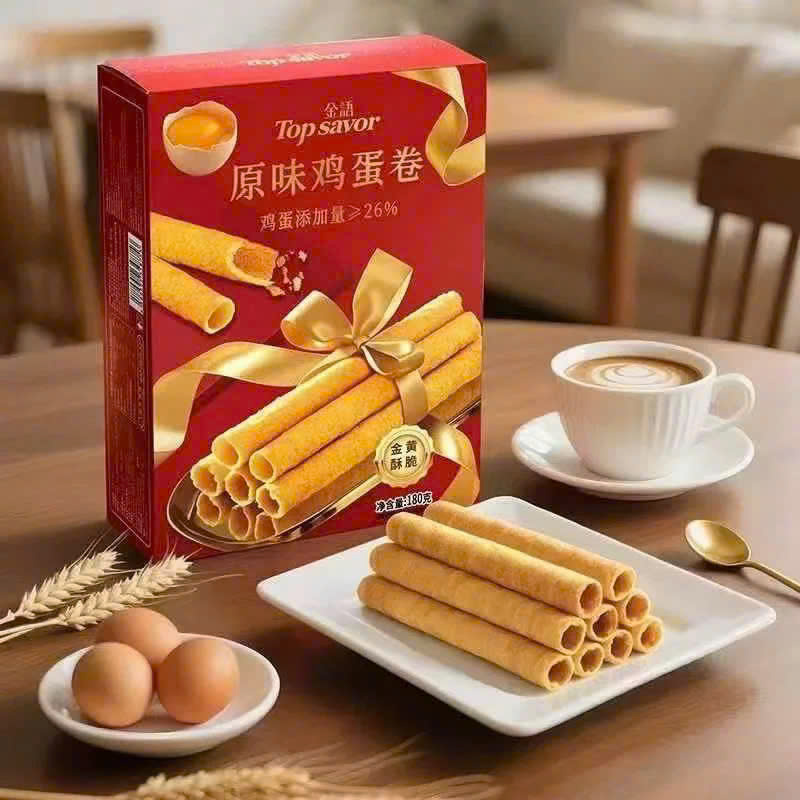 Bánh trứng cuôn Đài Loan